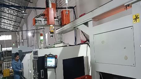 車床一拖一機械手取放工藝——羞羞动漫网站成熟應用